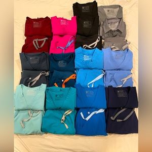 Figs Limited Edition Scrub sets- multiple colors, all XS or S